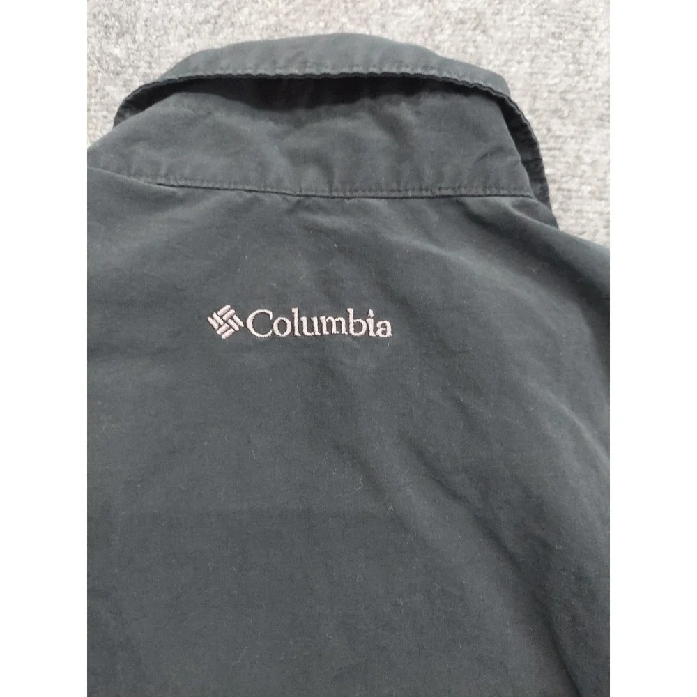 Columbia Omni Shade Vest Women Small Black Full Zip Sleeveless Drawstring Hiking - Picture 13 of 14